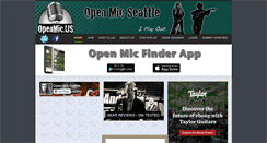 Desktop Screenshot of openmicseattle.com